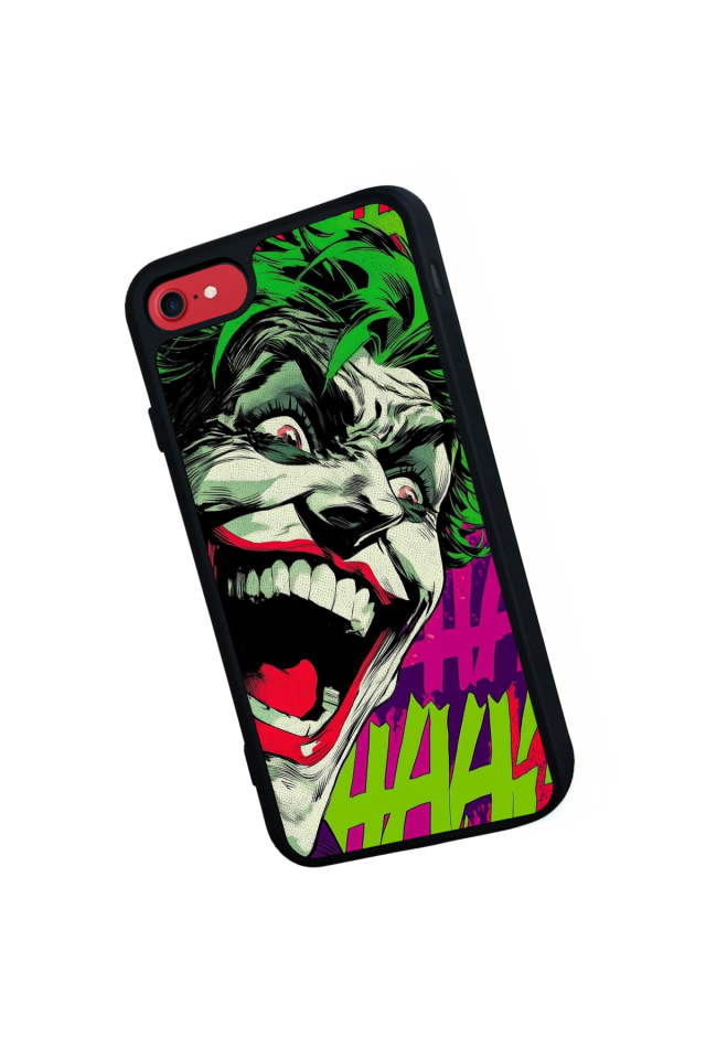 iPhone SE Uyumlu Joker Tasarımlı Glossy Premium Kılıf