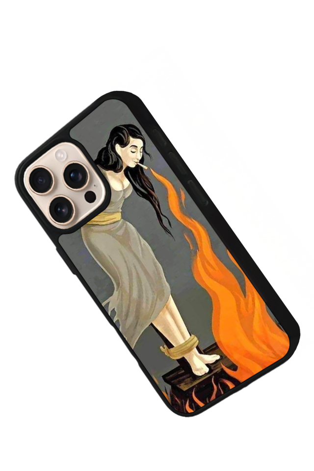 iPhone 15 Pro Uyumlu Kalp Love Tasarımlı Glossy Premium Kılıf