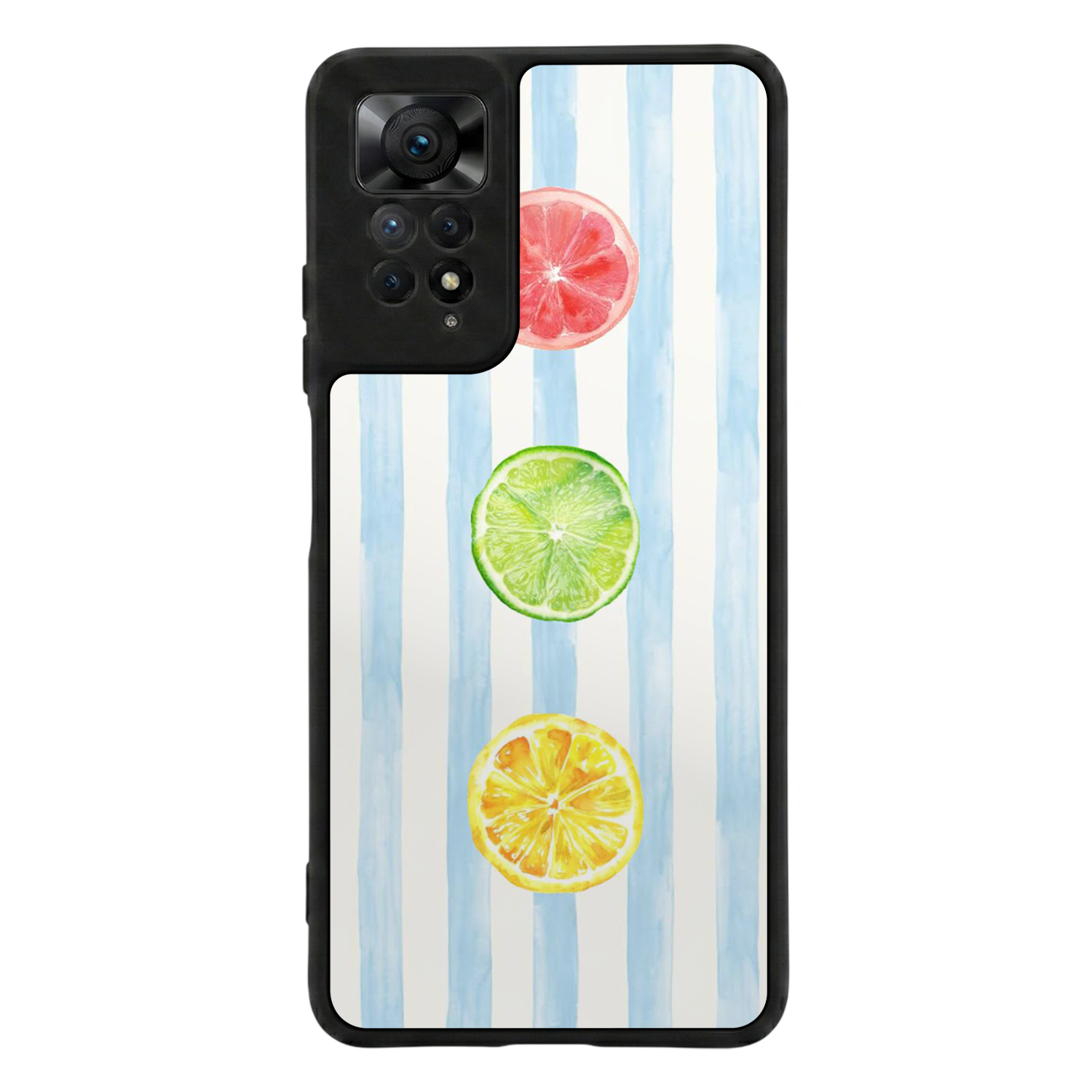 Xiaomi Redmi Note 11 Pro Uyumlu Limon Tasarımlı Glossy Premium Kılıf