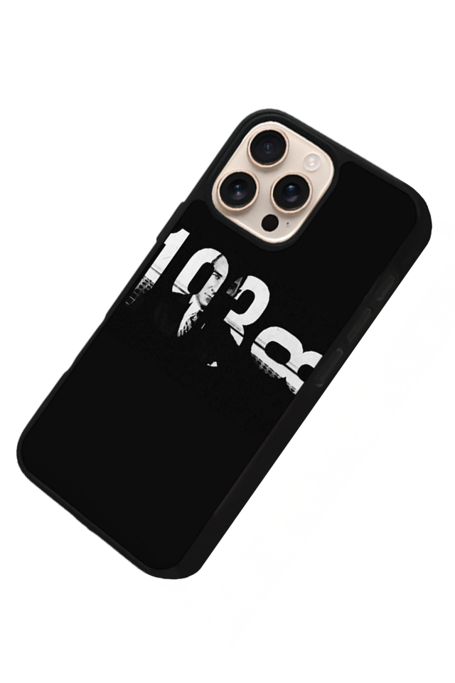 iPhone 16 Pro Uyumlu Mustafa Kemal Ataturk Tasarımlı Glossy Premium Kılıf