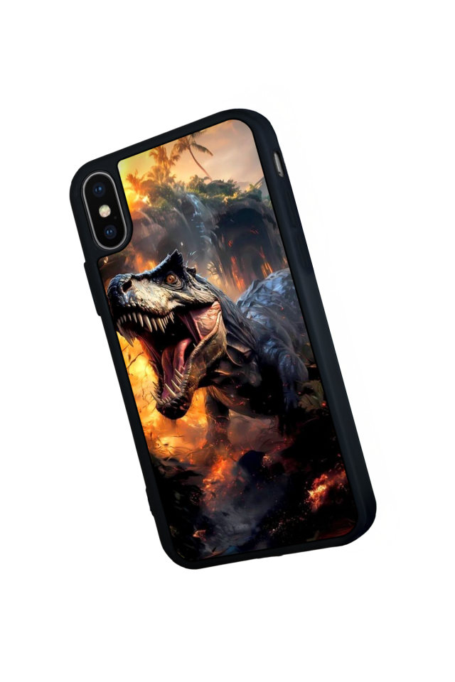 iPhone XS Max Uyumlu T-ReiPhone XS Max Tasarımlı Glossy Premium Kılıf