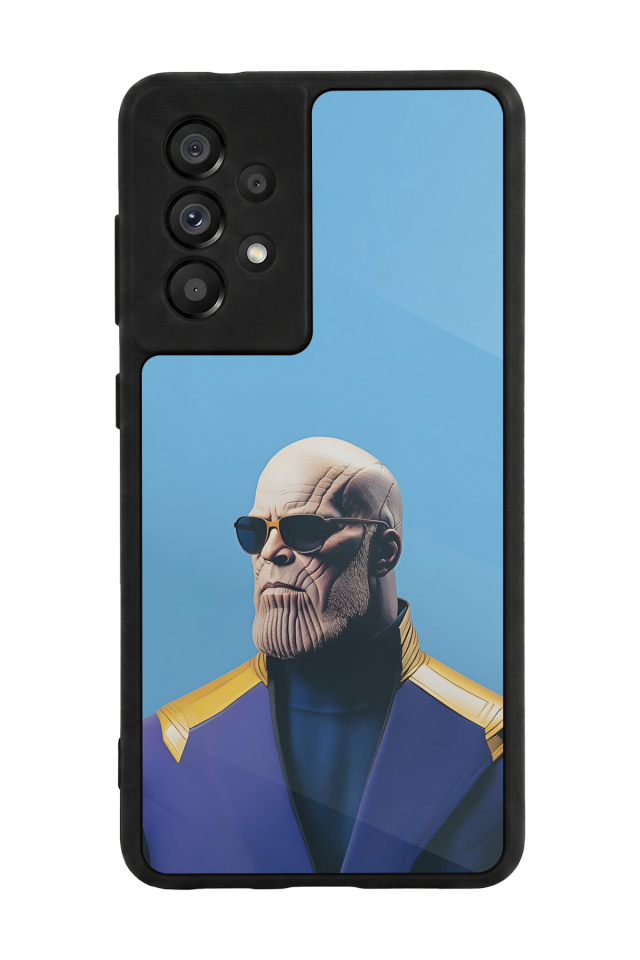 Samsung Galaxy A73 Uyumlu Thanos Tasarımlı Glossy Premium Kılıf