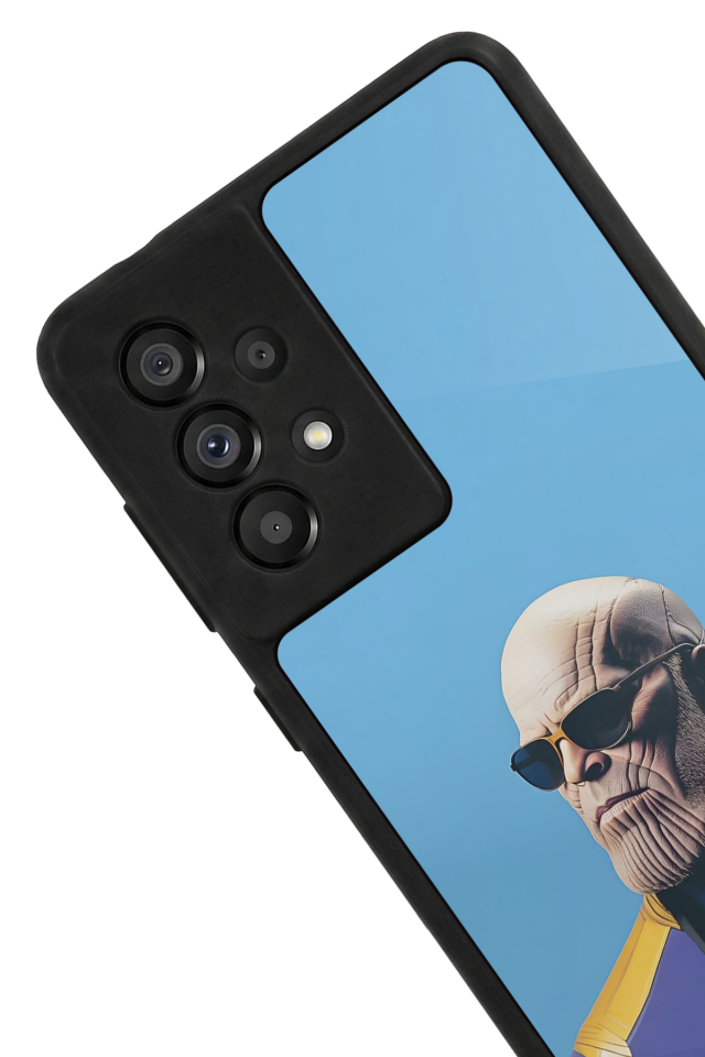 Samsung Galaxy A73 Uyumlu Thanos Tasarımlı Glossy Premium Kılıf