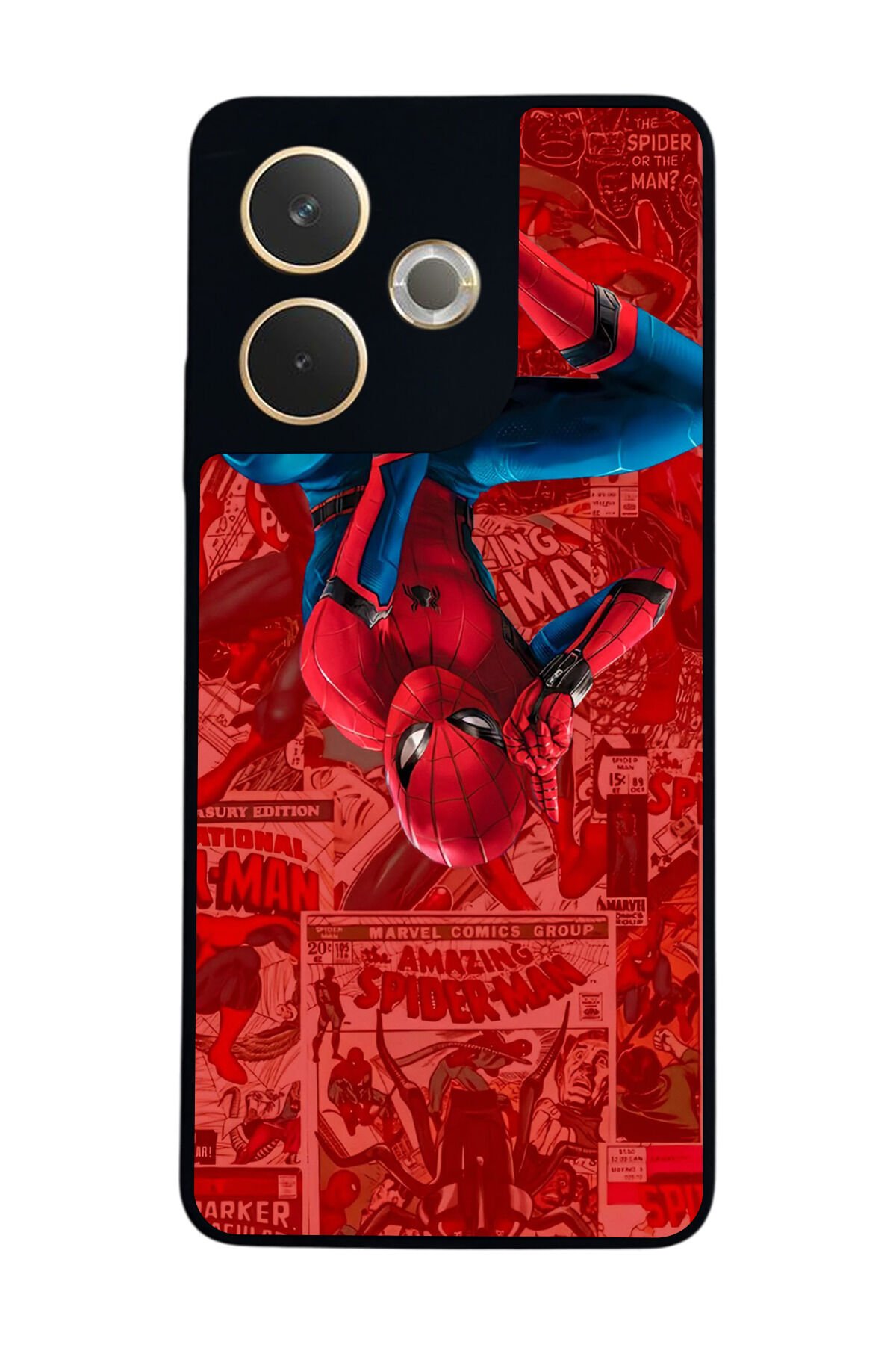 Oppo A5 Pro Uyumlu Spider Man ( Örümcek Adam ) Tasarımlı Glossy Premium Kılıf