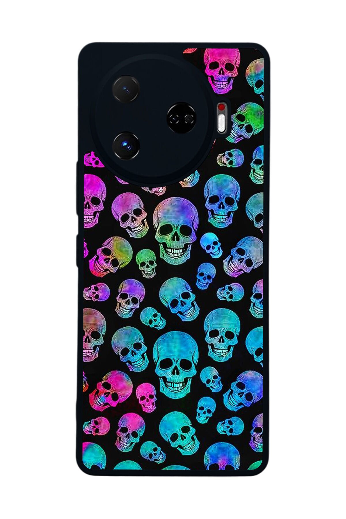 Tecno Camon 30 Pro Uyumlu KuruKafa Tasarımlı Glossy Premium Kılıf