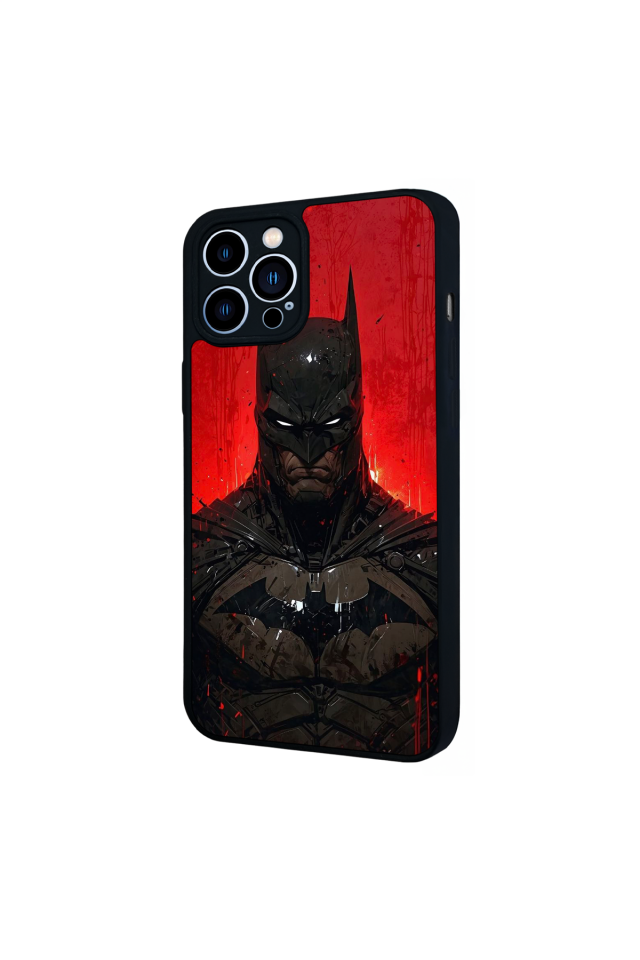 iPhone 13 Pro Max Uyumlu Batman Tasarımlı Glossy Premium Kılıf