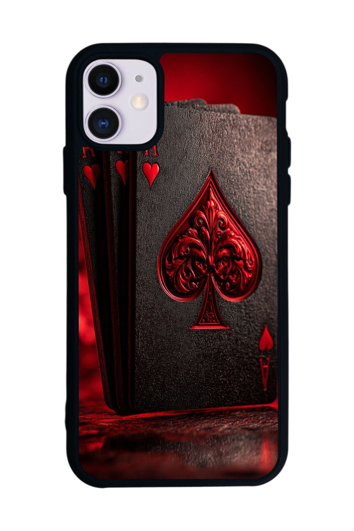 iPhone 11 Uyumlu Kart Tasarımlı Glossy Premium Kılıf