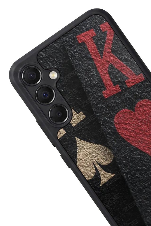 Samsung Galaxy M34 Uyumlu Kart Tasarımlı Glossy Premium Kılıf