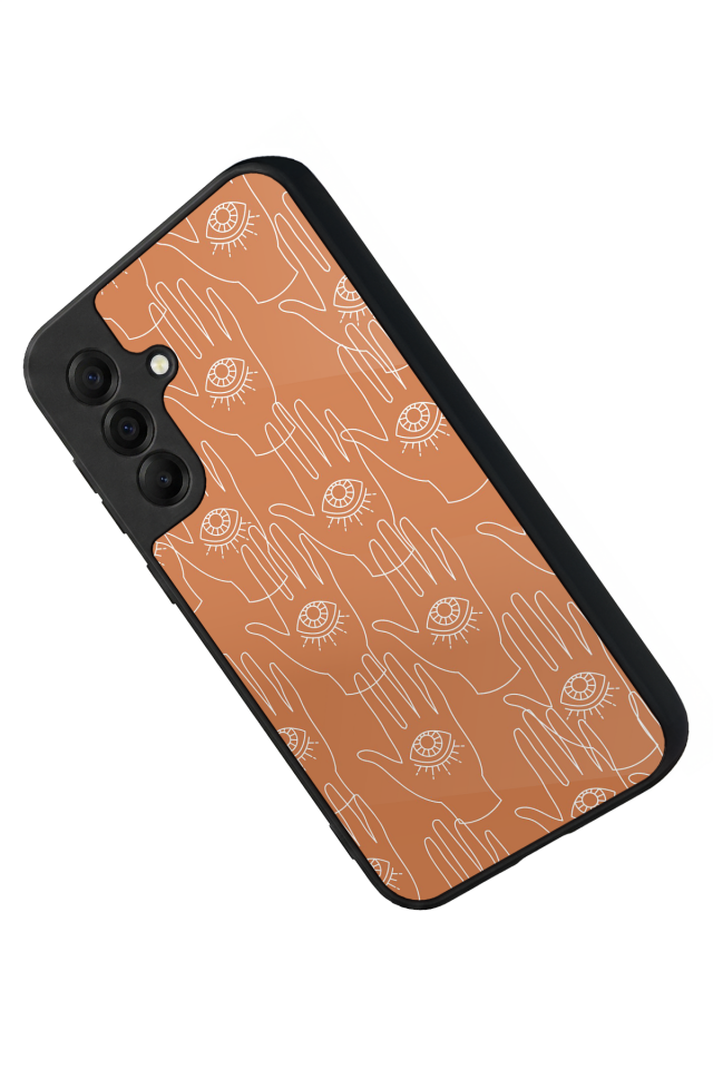 Samsung Galaxy A17 Uyumlu Line Art Tasarımlı Glossy Premium Kılıf