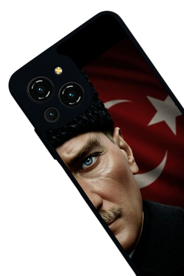 Reeder S23 Pro Max Uyumlu Mustafa Kemal Ataturk Tasarımlı Glossy Premium Kılıf