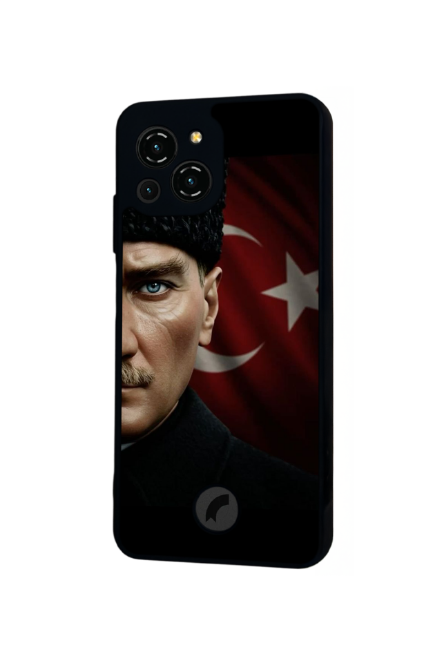 Reeder S23 Pro Max Uyumlu Mustafa Kemal Ataturk Tasarımlı Glossy Premium Kılıf