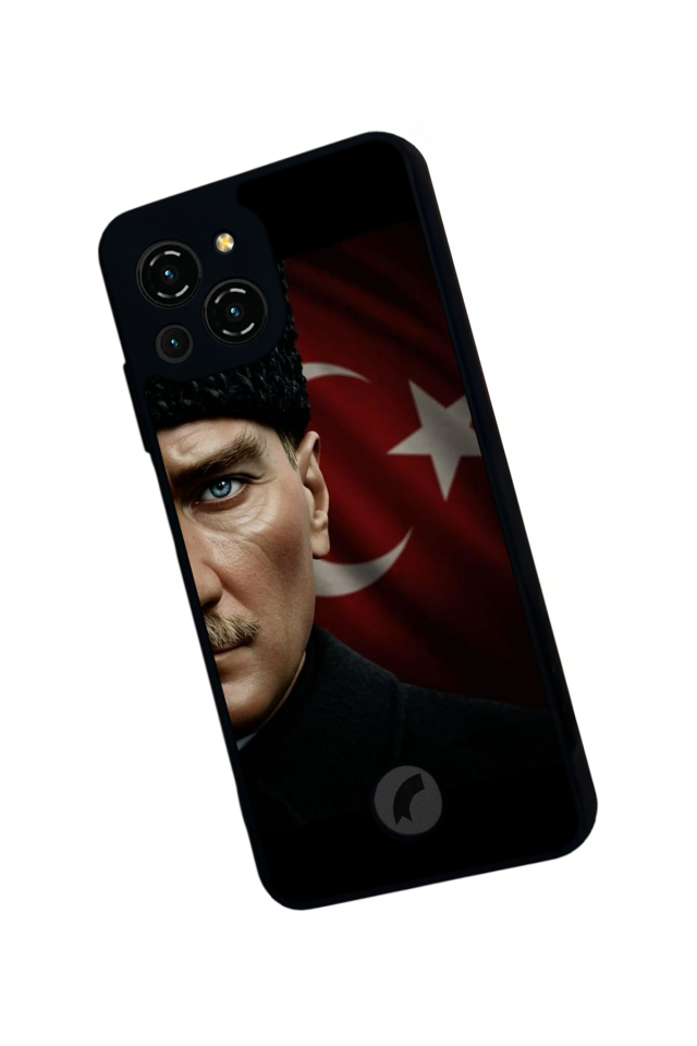 Reeder S23 Pro Max Uyumlu Mustafa Kemal Ataturk Tasarımlı Glossy Premium Kılıf