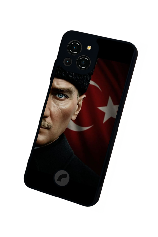 Reeder S23 Pro Max Uyumlu Mustafa Kemal Ataturk Tasarımlı Glossy Premium Kılıf