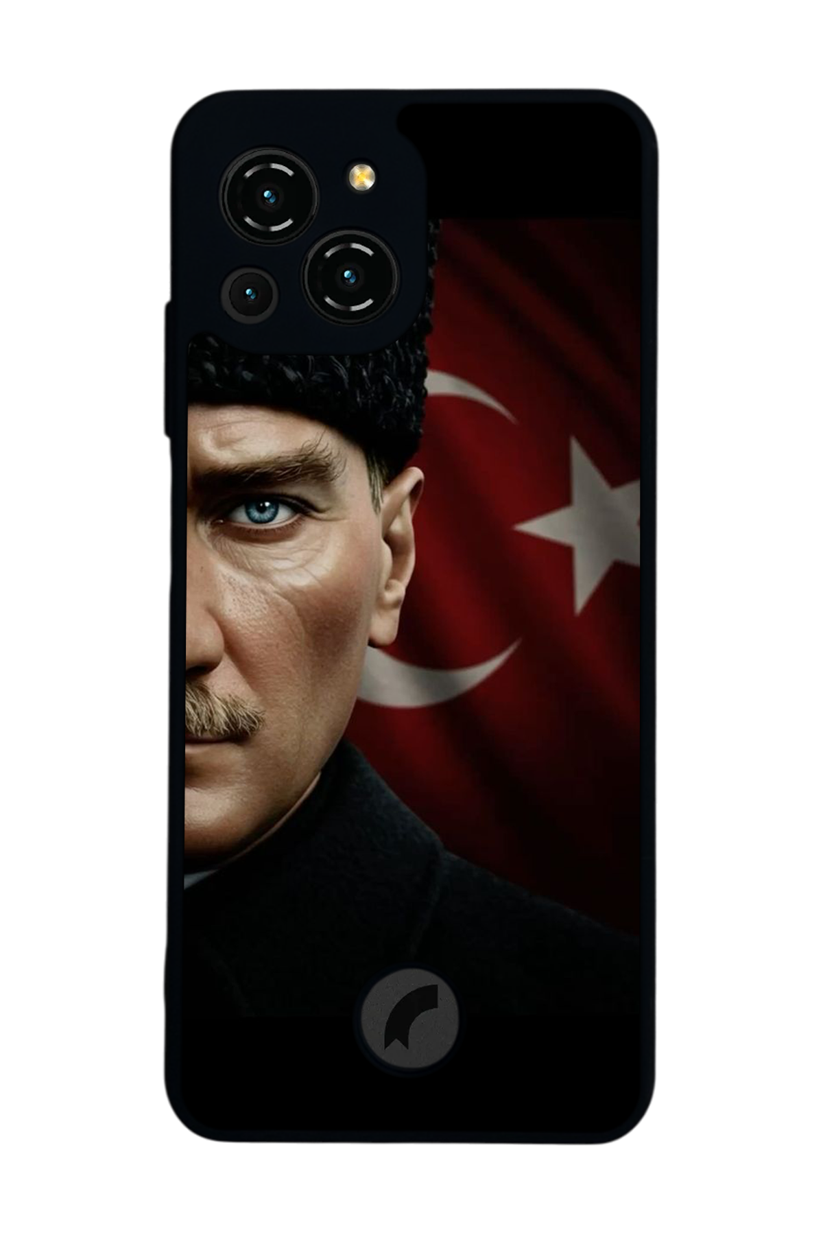 Reeder S23 Pro Max Uyumlu Mustafa Kemal Ataturk Tasarımlı Glossy Premium Kılıf