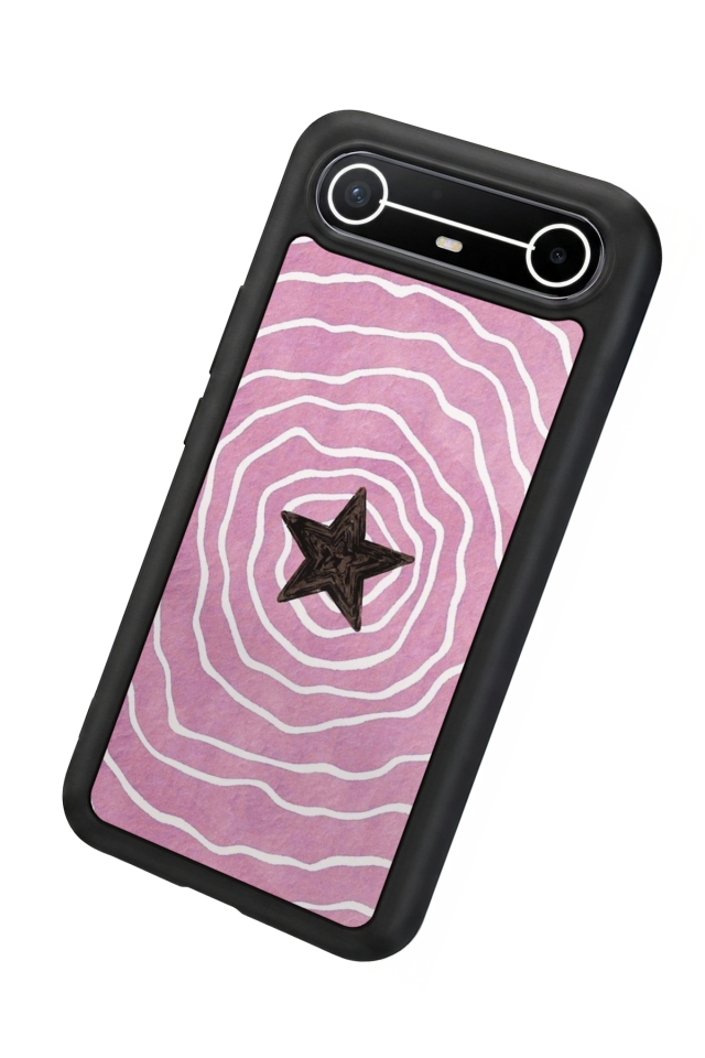 Tecno Spark Slim 5G Uyumlu Retro Yildizlar Tasarımlı Glossy Premium Kılıf