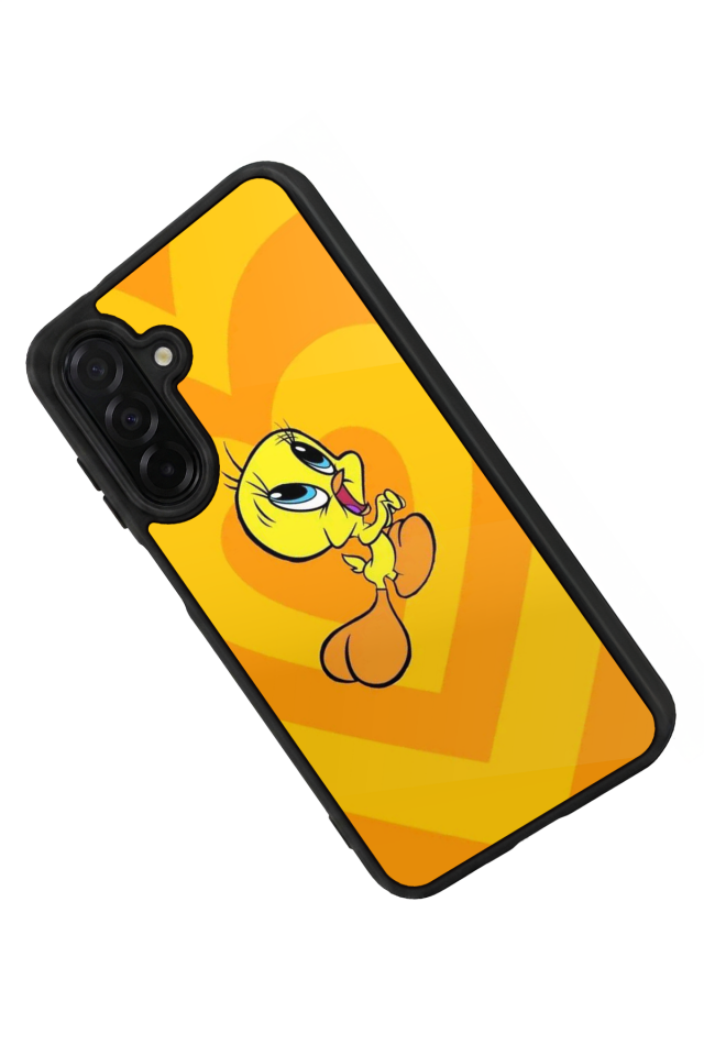 Samsung Galaxy A26 Uyumlu Tweety Tasarımlı Glossy Premium Kılıf