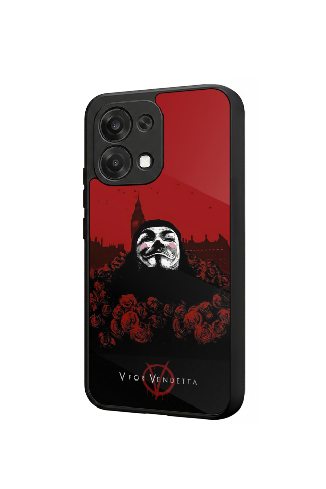Oppo A6 Pro Uyumlu Vendetta Tasarımlı Glossy Premium Kılıf