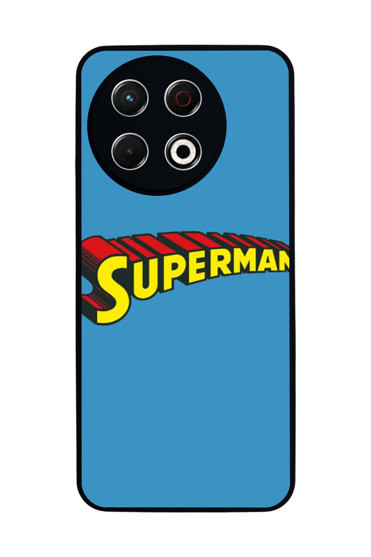 Tecno Spark 30 Pro Uyumlu Superman Tasarımlı Glossy Premium Kılıf