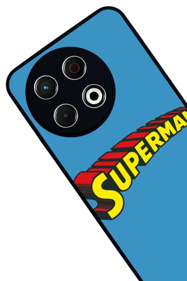 Tecno Spark 30 Pro Uyumlu Superman Tasarımlı Glossy Premium Kılıf