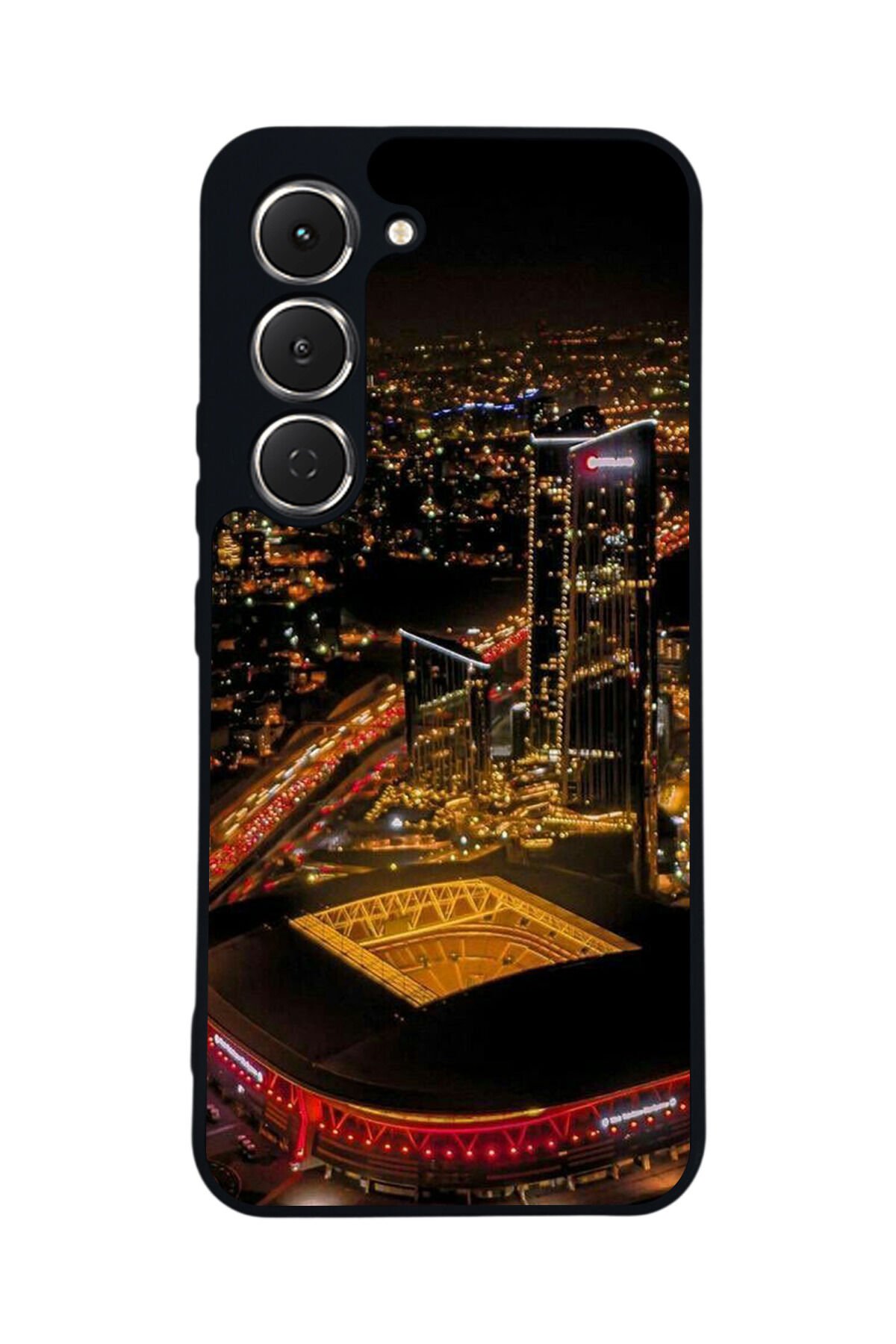 Tecno Spark 40 Pro Uyumlu Aslan Tasarımlı Glossy Premium Kılıf