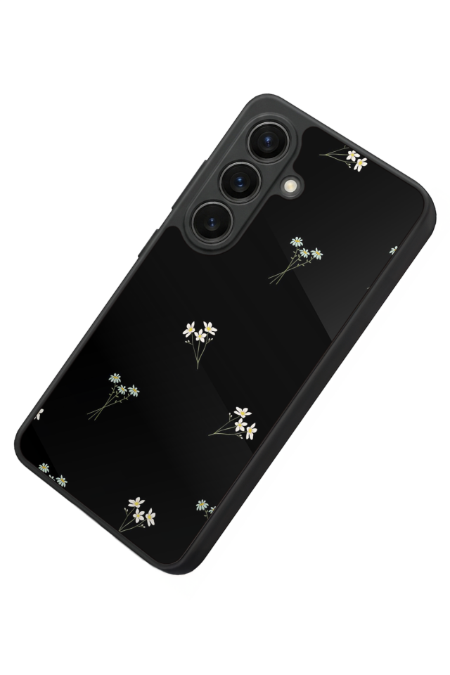 Samsung Galaxy S26 Uyumlu Cicek Tasarımlı Glossy Premium Kılıf