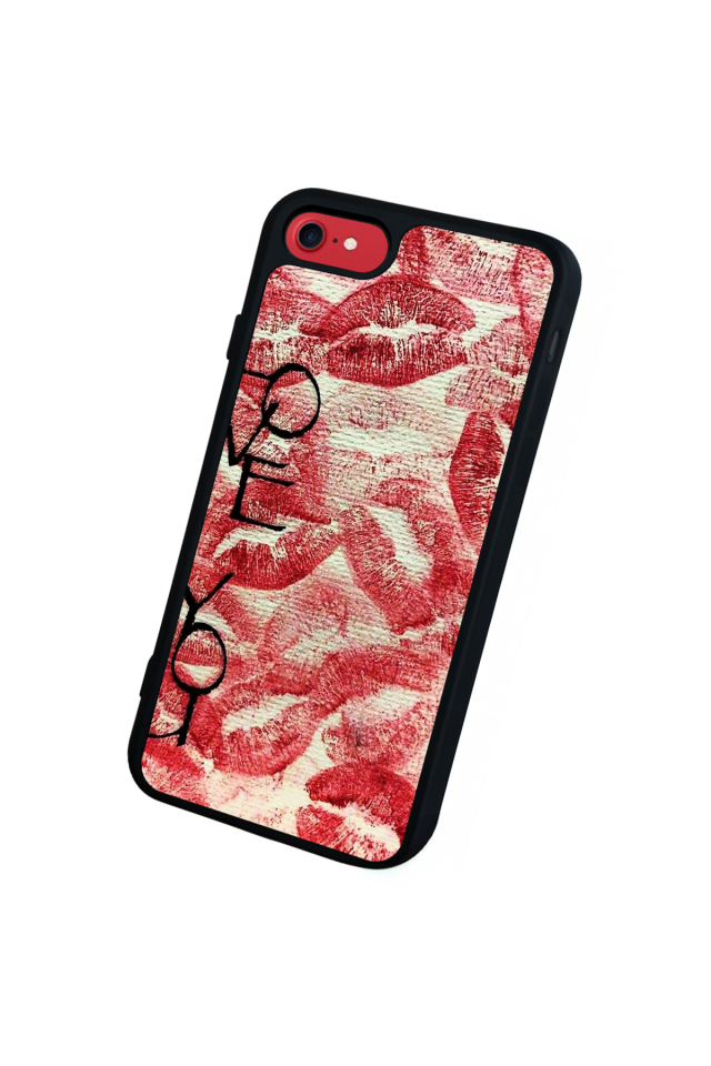 iPhone 8 Uyumlu Dudak Tasarımlı Glossy Premium Kılıf