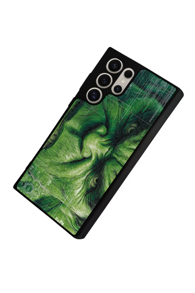 Samsung Galaxy S23 Ultra Uyumlu Hulk Tasarımlı Glossy Premium Kılıf