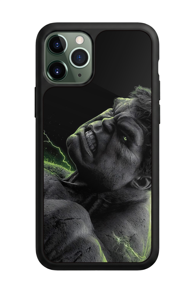 iPhone 11 Pro Uyumlu Hulk Tasarımlı Glossy Premium Kılıf