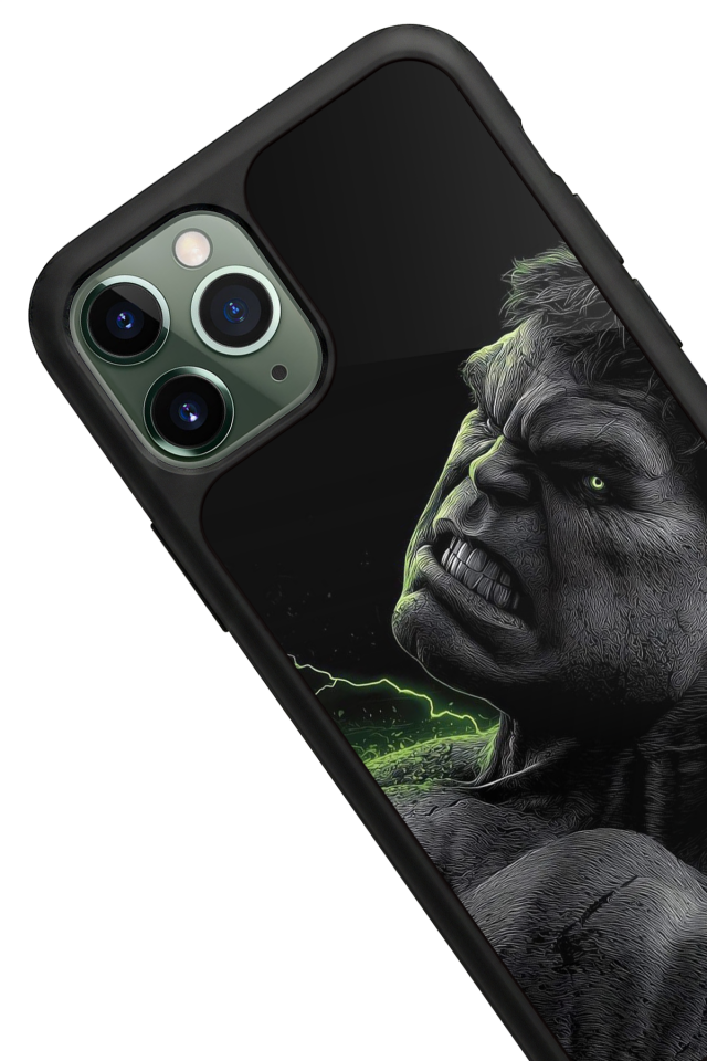 iPhone 11 Pro Uyumlu Hulk Tasarımlı Glossy Premium Kılıf