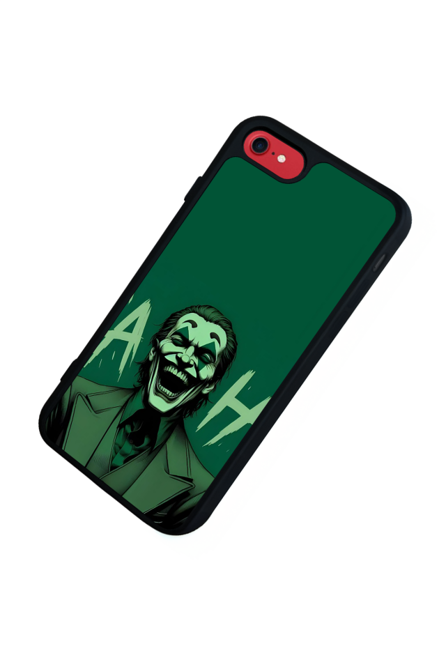 iPhone SE Uyumlu Joker Tasarımlı Glossy Premium Kılıf