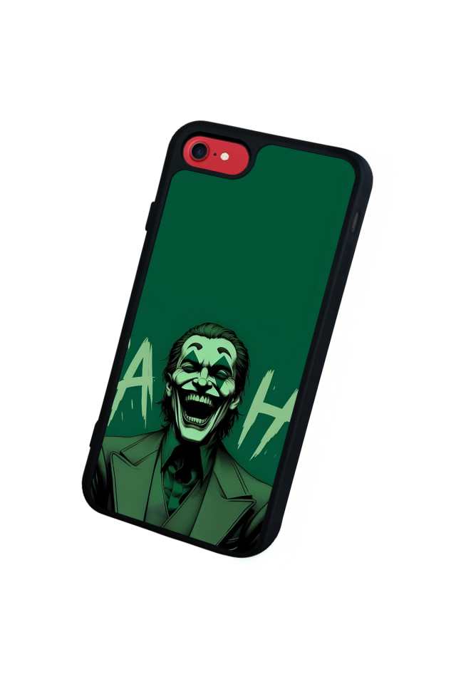 iPhone SE Uyumlu Joker Tasarımlı Glossy Premium Kılıf