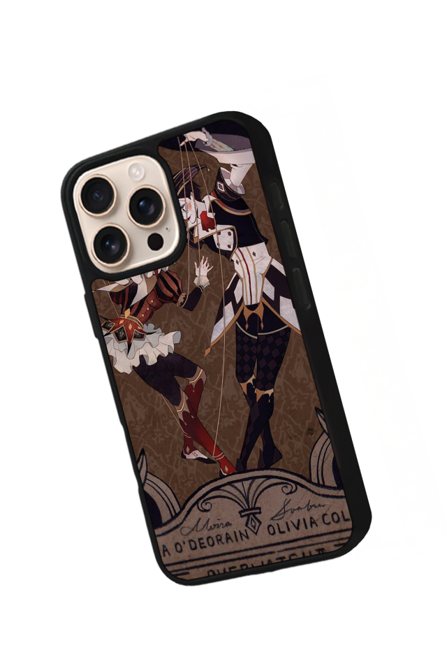 iPhone 15 Pro Uyumlu  Kalp Love Tasarımlı Glossy Premium Kılıf