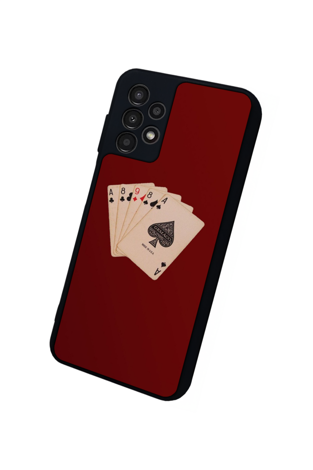 Samsung Galaxy A13 Uyumlu Kart Tasarımlı Glossy Premium Kılıf