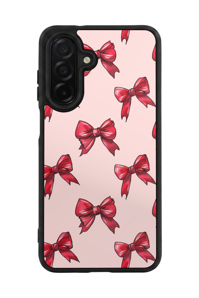 Samsung Galaxy A36 Uyumlu Kurdele Tasarımlı Glossy Premium Kılıf