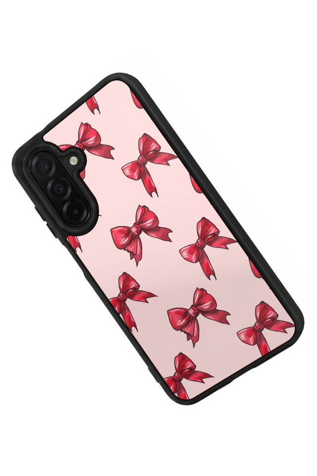 Samsung Galaxy A36 Uyumlu Kurdele Tasarımlı Glossy Premium Kılıf