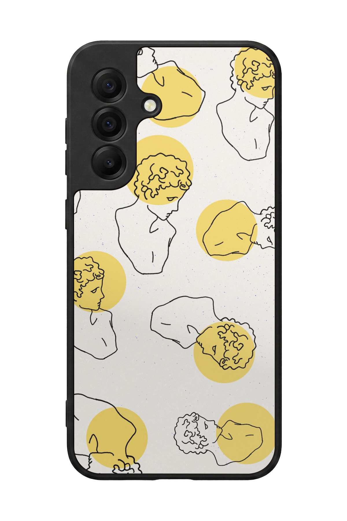 Samsung Galaxy A17 Uyumlu Line Art Tasarımlı Glossy Premium Kılıf
