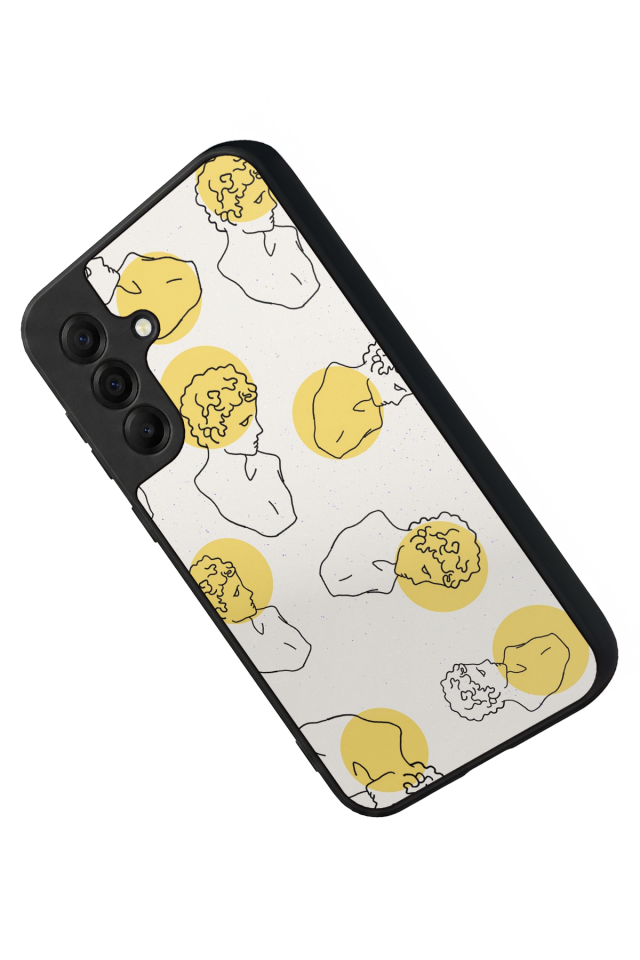 Samsung Galaxy A17 Uyumlu Line Art Tasarımlı Glossy Premium Kılıf