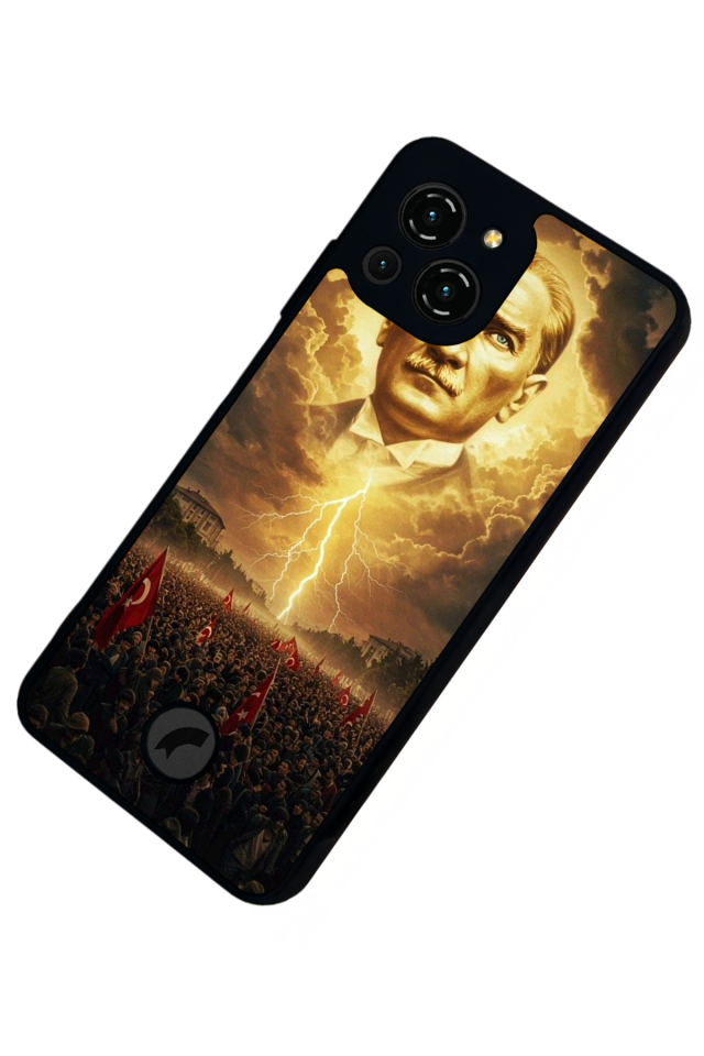 Reeder S23 Pro Max Uyumlu Mustafa Kemal Ataturk Tasarımlı Glossy Premium Kılıf