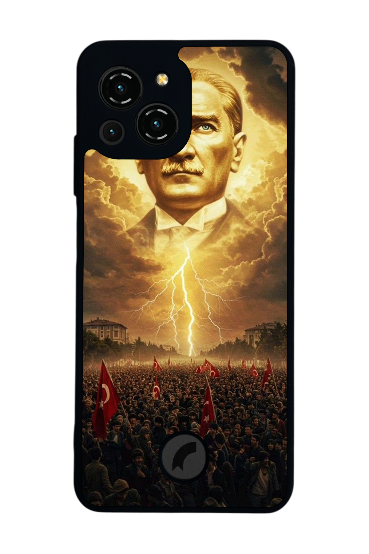 Reeder S23 Pro Max Uyumlu Mustafa Kemal Ataturk Tasarımlı Glossy Premium Kılıf