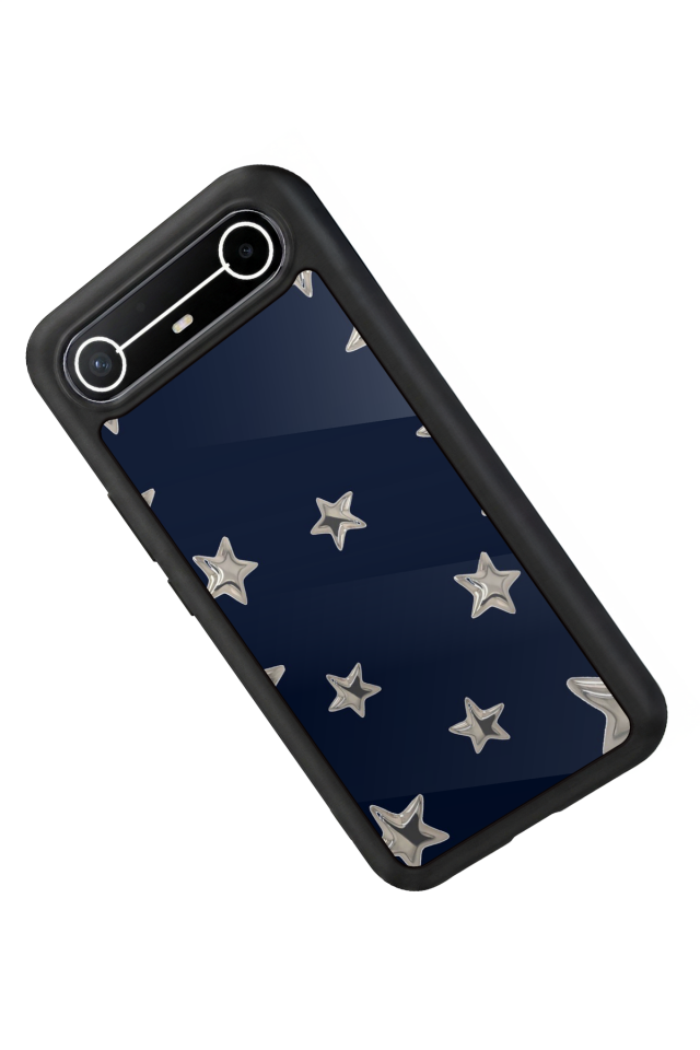 Tecno Spark Slim 5G Uyumlu Retro Yildizlar Tasarımlı Glossy Premium Kılıf