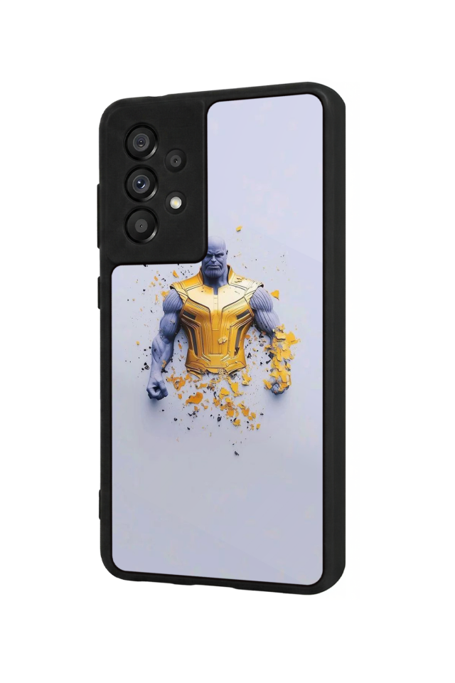 Samsung Galaxy A73 Uyumlu Thanos Tasarımlı Glossy Premium Kılıf