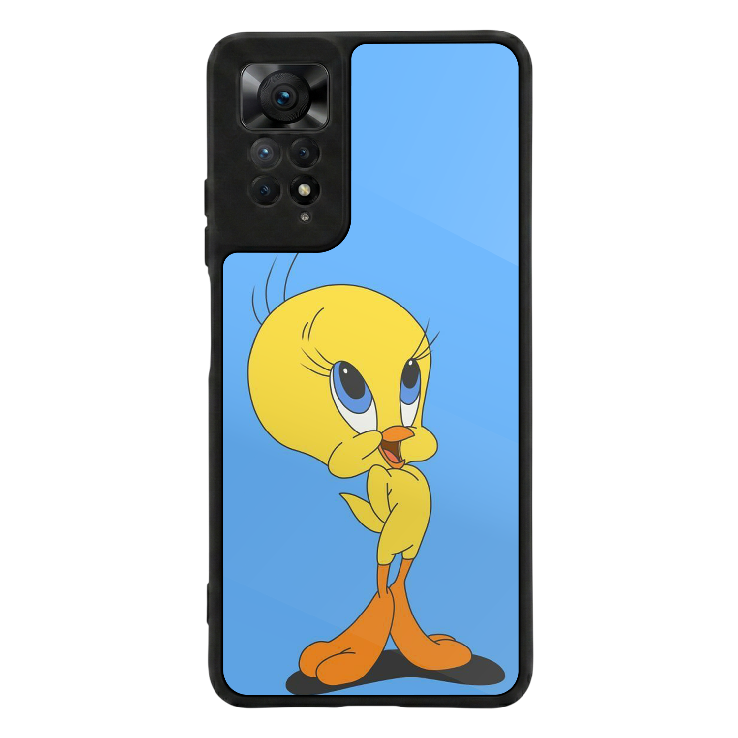 Xiaomi Redmi Note 12 Pro Uyumlu Tweety Tasarımlı Glossy Premium Kılıf