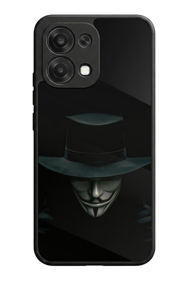 Oppo A6 Pro Uyumlu Vendetta Tasarımlı Glossy Premium Kılıf