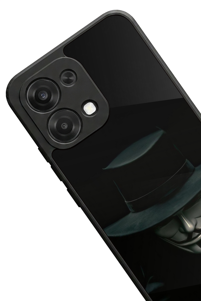 Oppo A6 Pro Uyumlu Vendetta Tasarımlı Glossy Premium Kılıf