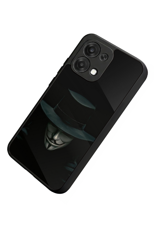 Oppo A6 Pro Uyumlu Vendetta Tasarımlı Glossy Premium Kılıf