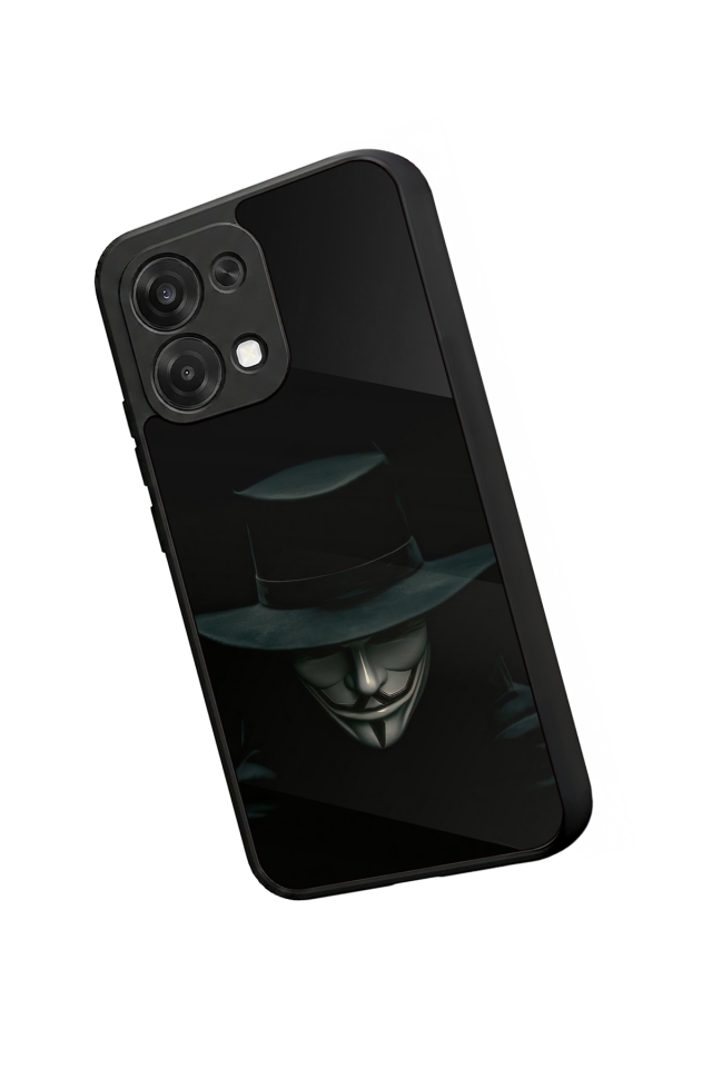 Oppo A6 Pro Uyumlu Vendetta Tasarımlı Glossy Premium Kılıf