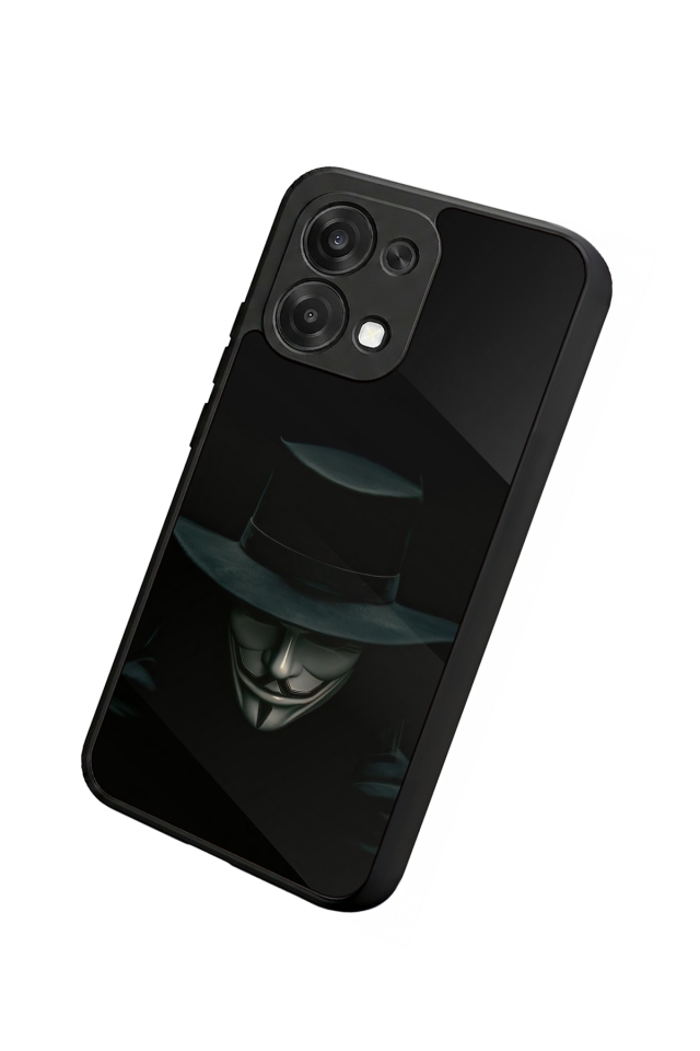 Oppo A6 Pro Uyumlu Vendetta Tasarımlı Glossy Premium Kılıf