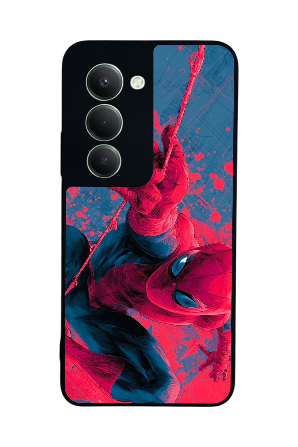 Xiaomi Redmi 15 5G Uyumlu Spider Man ( Örümcek Adam ) Tasarımlı Glossy Premium Kılıf