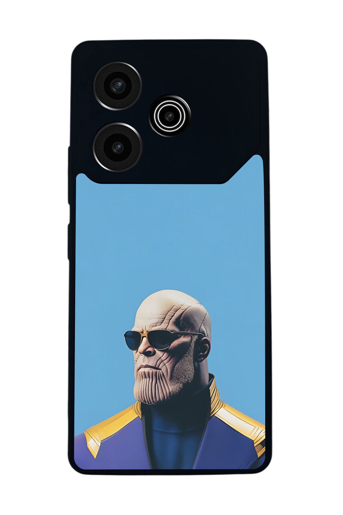 Tecno Pova 6 Uyumlu Thanos Tasarımlı Glossy Premium Kılıf