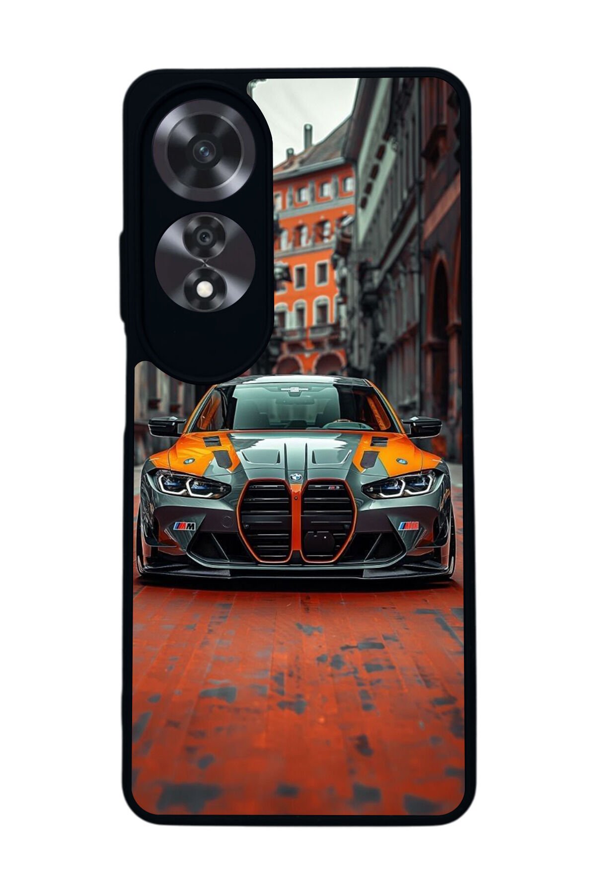 Oppo A60 Mat Siyah uyumlu Kılıf – Yumuşak Silikon, Koruyucu, Şok Emici Kapak